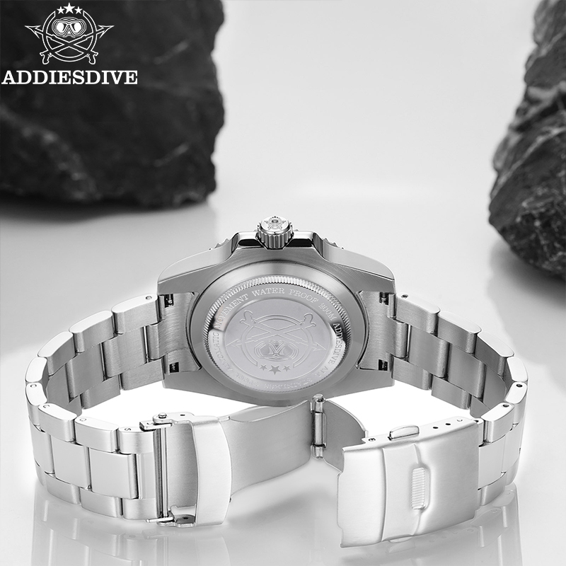 ADDIESDIVE Stainless Steel Men - Luxury Watch Drawing บทวิจารณ์และราคา
