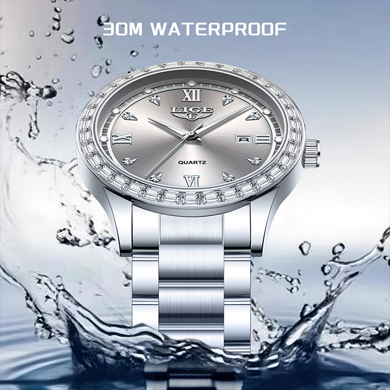 LIGE quartz wristwatch 2026 lu - Luxury Watch Wallpaper บทวิจารณ์และราคา
