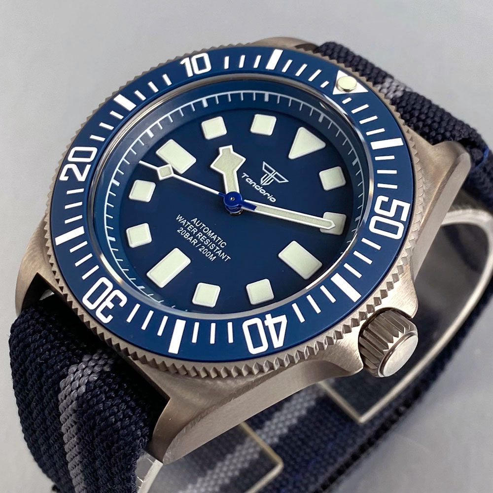 Titanium Case Tandorio 42mm Re - Titanium Sport Watch บทวิจารณ์และราคา