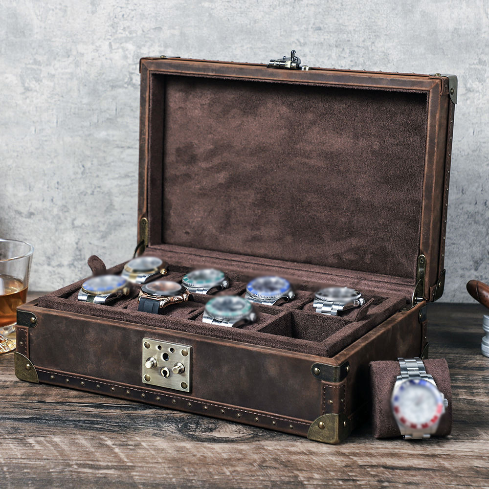 CONTACT'S FAMILY 8 Leather Cus - Luxury Watch Organizer บทวิจารณ์และราคา