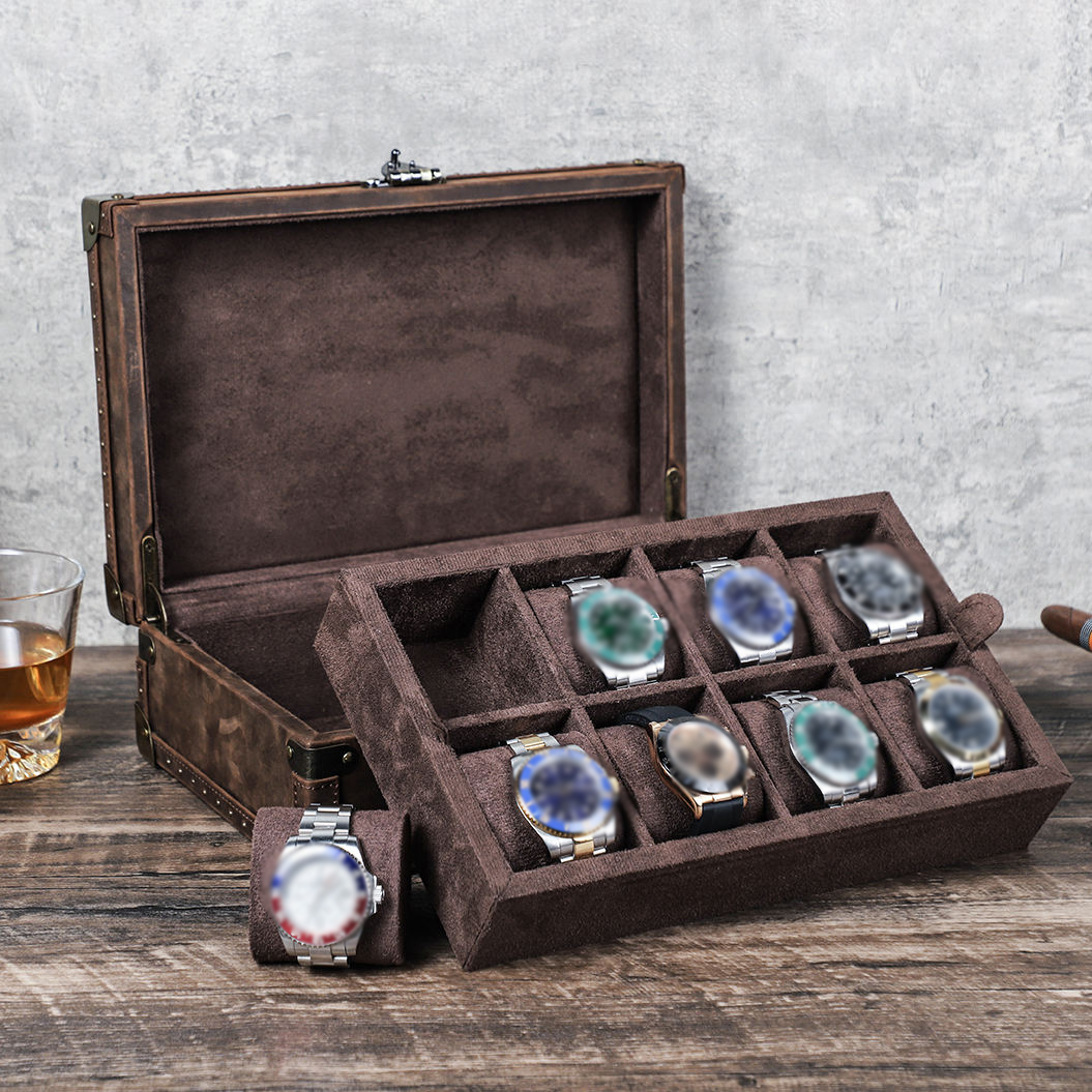 CONTACT'S FAMILY 8 Leather Cus - Luxury Watch Organizer บทวิจารณ์และราคา