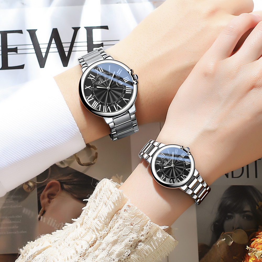 CHENXI Couple Luxury Quartz Wr - Luxury Watch Wallpaper บทวิจารณ์และราคา