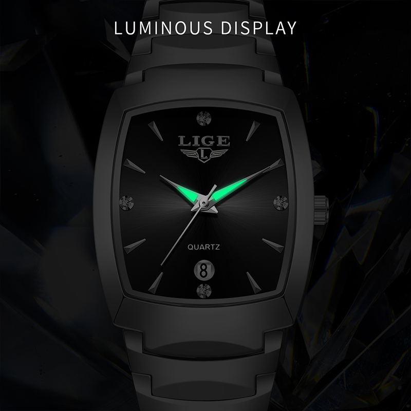 LIGE Watch women Business Luxu - Luxury Watch Quartz บทวิจารณ์และราคา