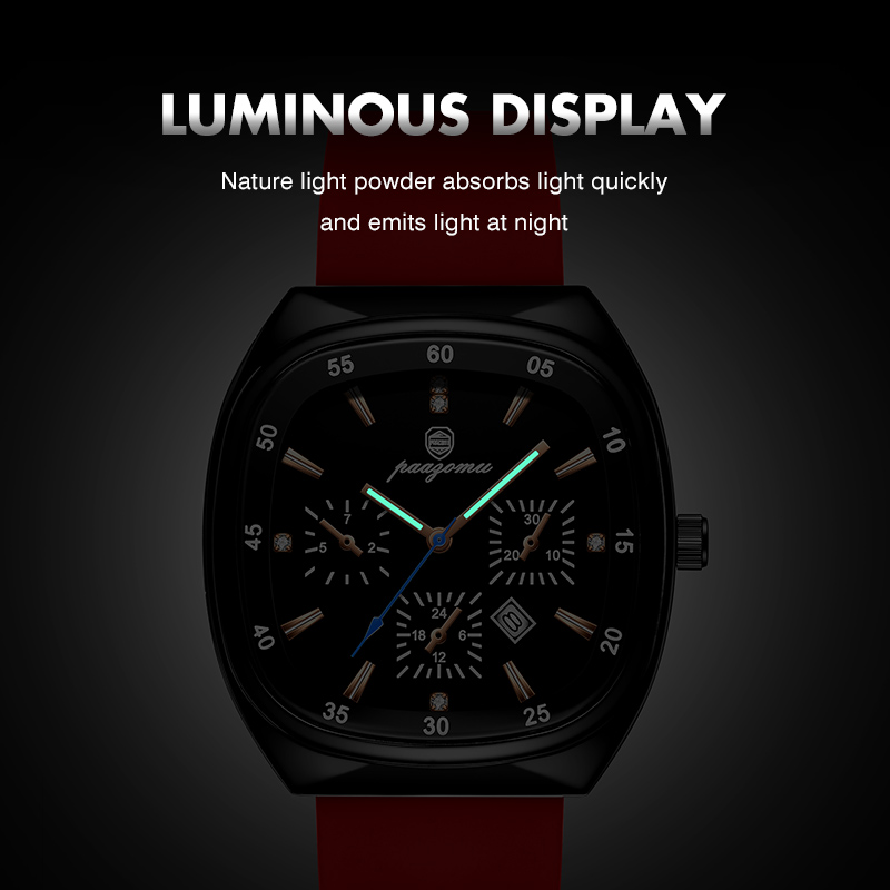 PAAZOMU Automatic Calendar Bra - Luxury Watch Manufacturers บทวิจารณ์และราคา