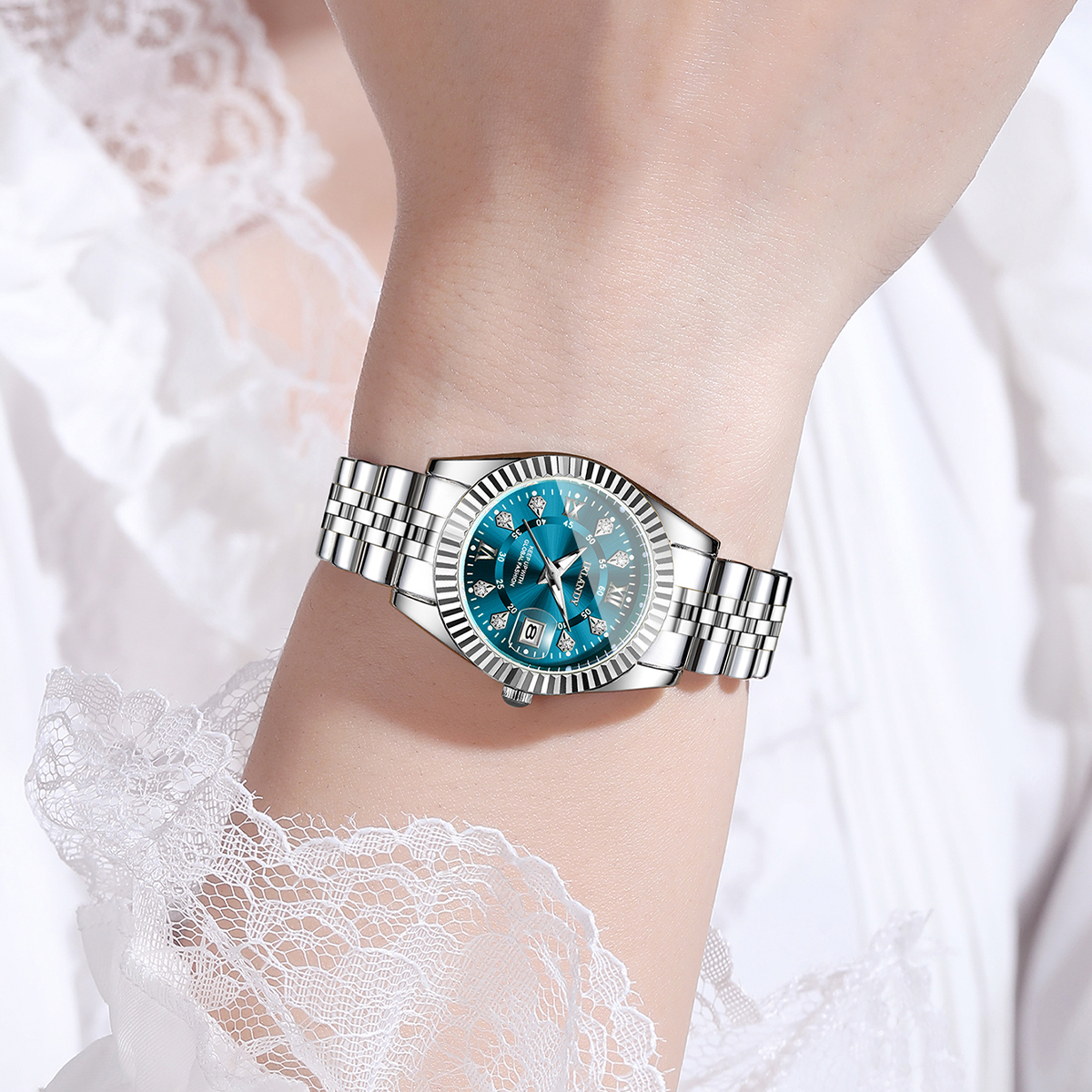 Fashion Roma Dial Women Calend - Luxury Watch Organizer บทวิจารณ์และราคา