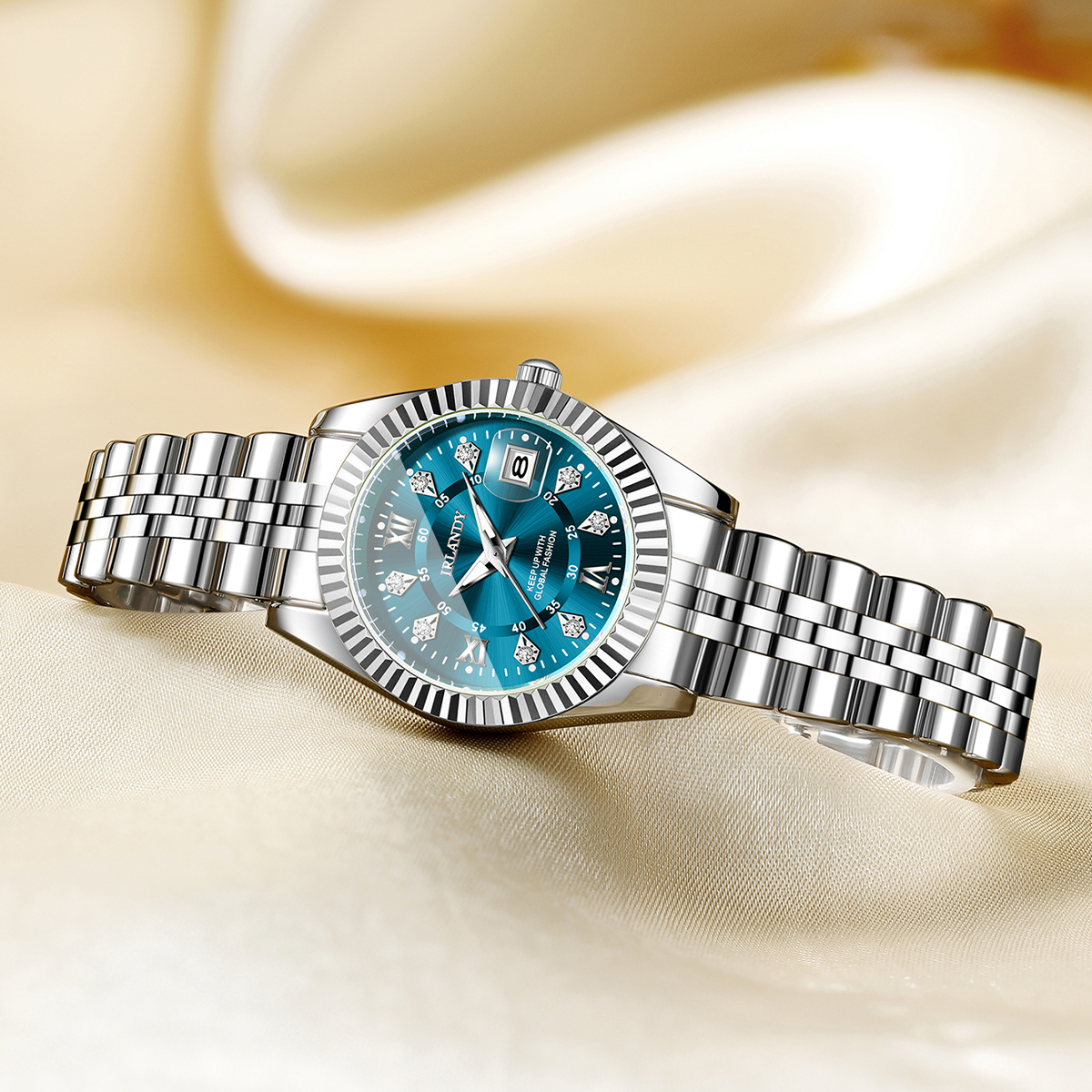 Fashion Roma Dial Women Calend - Luxury Watch Organizer บทวิจารณ์และราคา