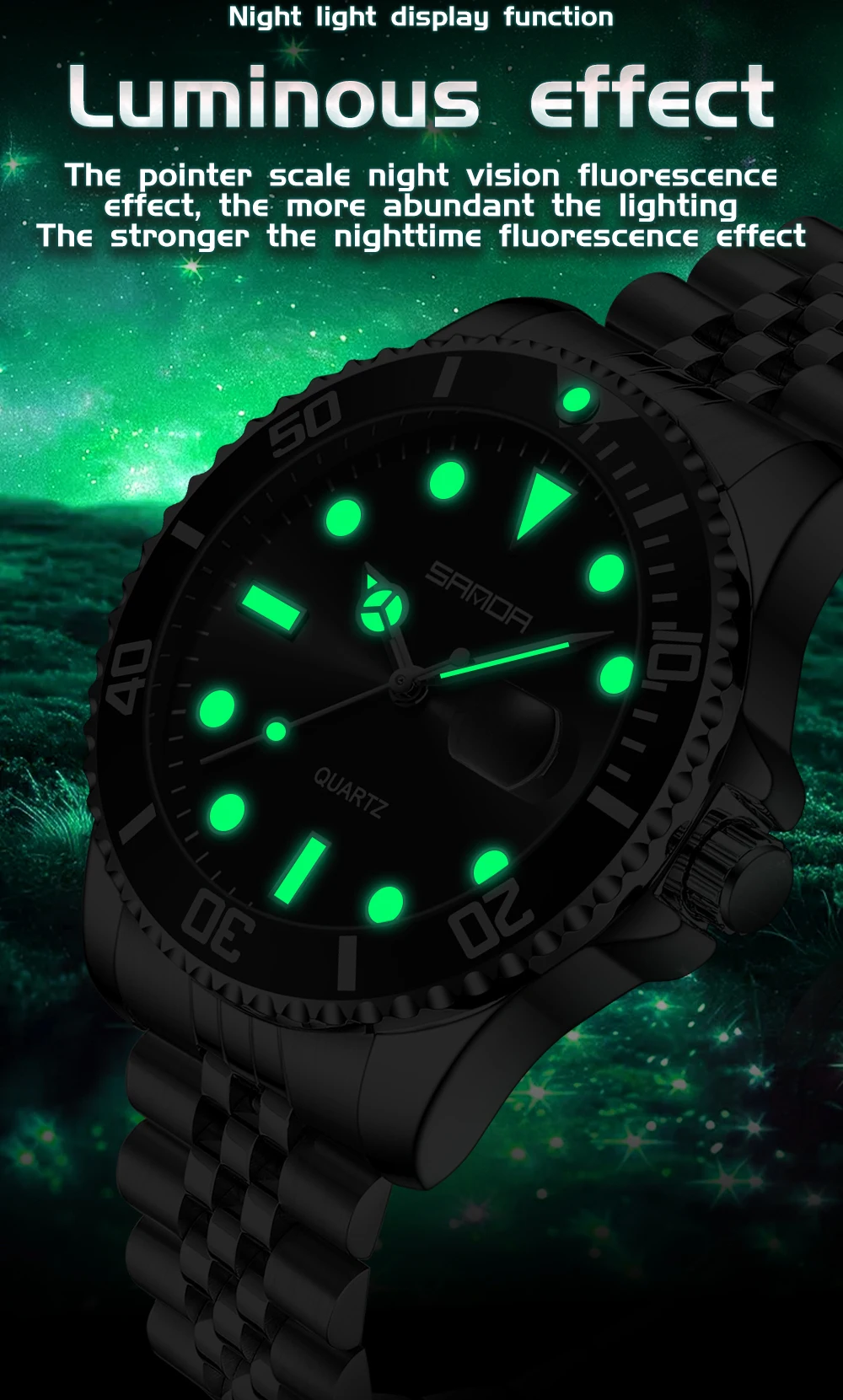 SANDA 1099 Fashion Luxury Men' - Luxury Watch Shop บทวิจารณ์และราคา