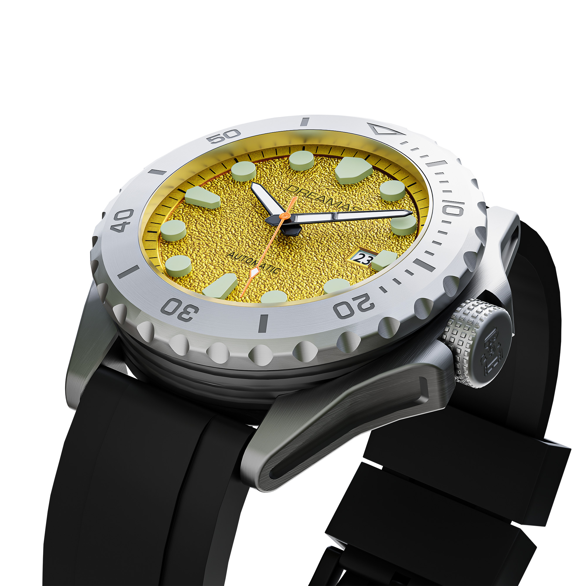 DREAMAS Men's Titanium Alloy A - Titanium Sport Watch บทวิจารณ์และราคา