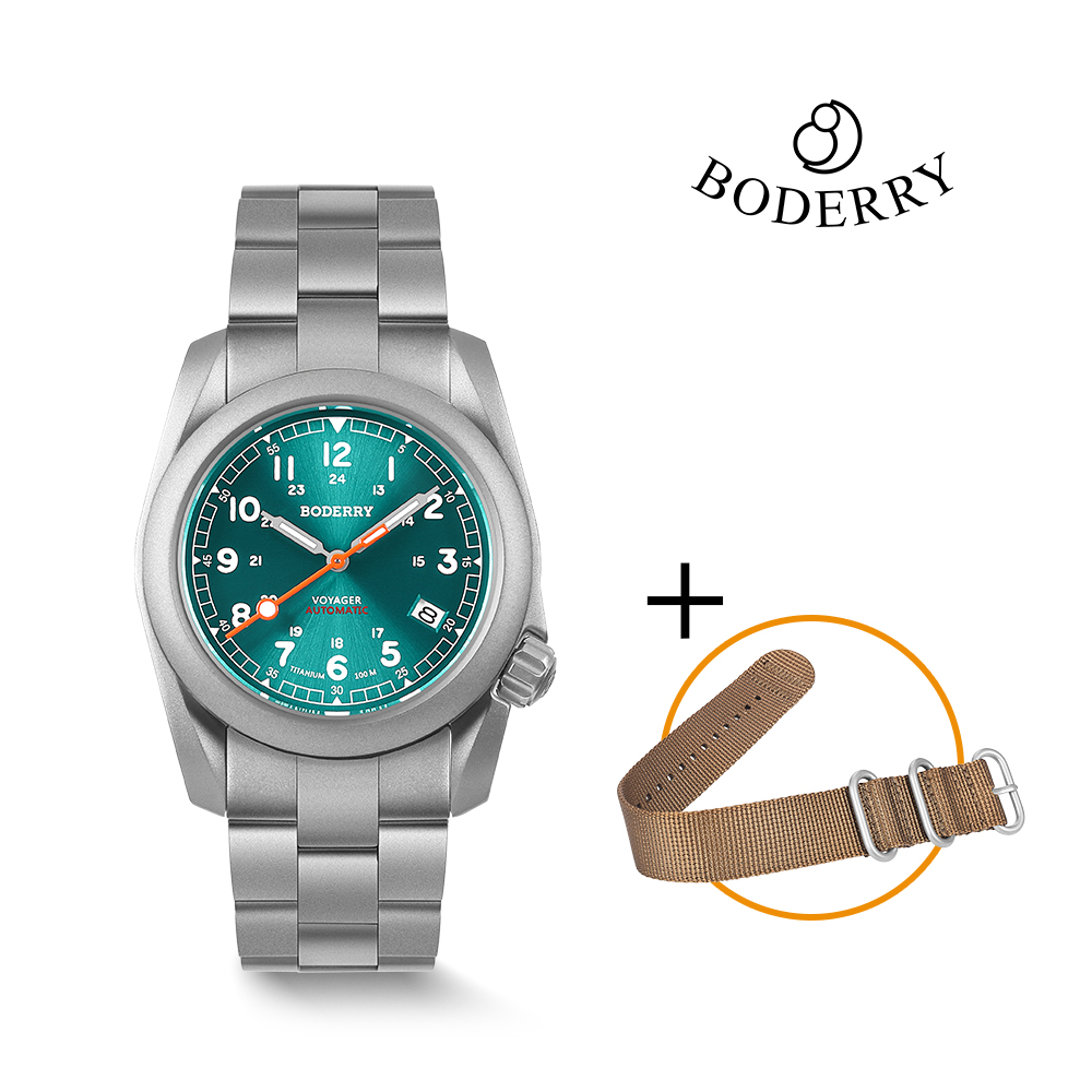 Boderry Field Watches Titanium - Titanium Sport Watch บทวิจารณ์และราคา