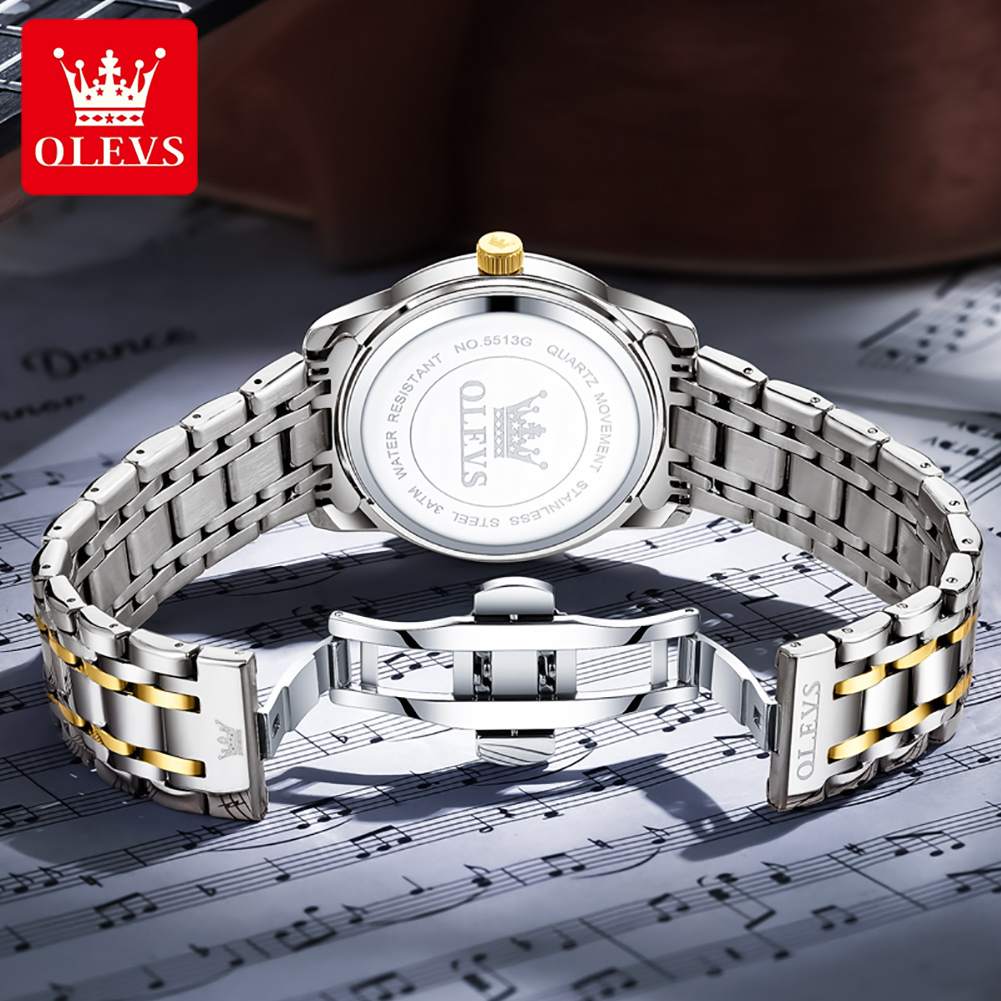 OLEVS Brand Fashion men's watc - Luxury Watch Wallpaper บทวิจารณ์และราคา