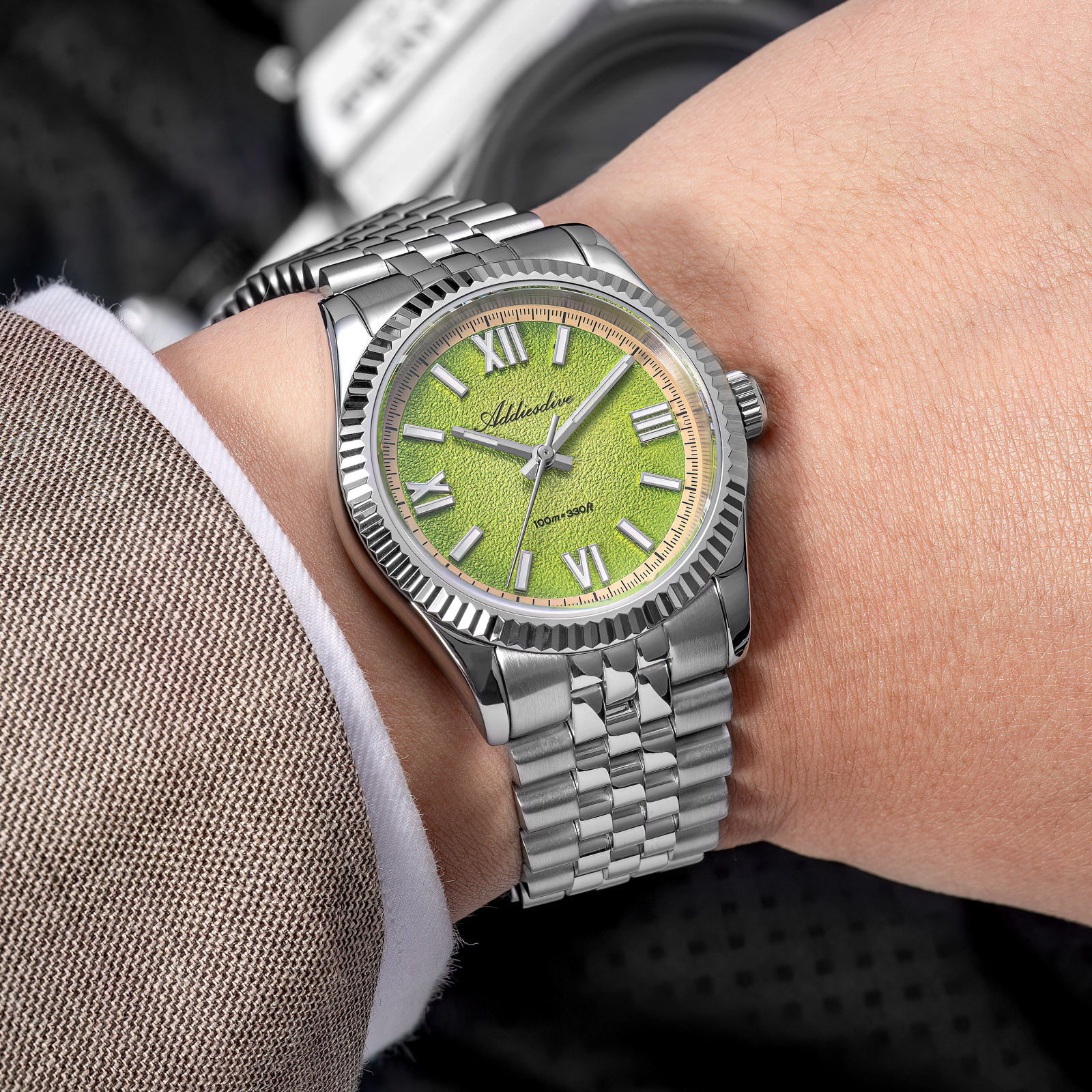 ADDIESDIVE Hight Quality Sapph - Luxury Watch Quartz บทวิจารณ์และราคา