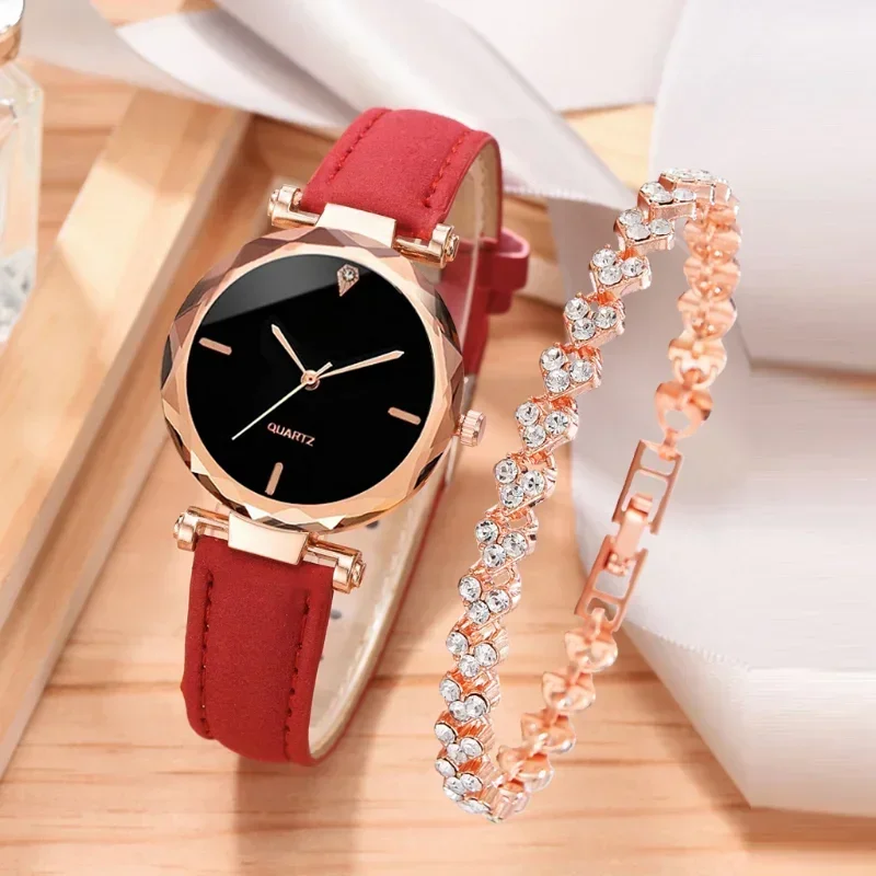 2PCS Set Luxury Watch Women Br - Luxury Watch Strap บทวิจารณ์และราคา