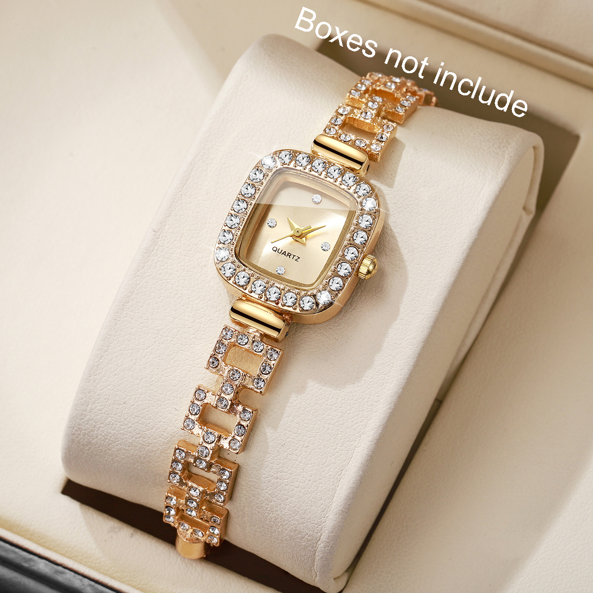Luxury Rhinestone Bracelet Str - Luxury Watch Organizer บทวิจารณ์และราคา