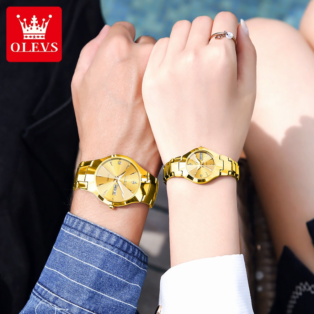 OLEVS TOP Brand Gold Watches f - Luxury Watch Manufacturers บทวิจารณ์และราคา