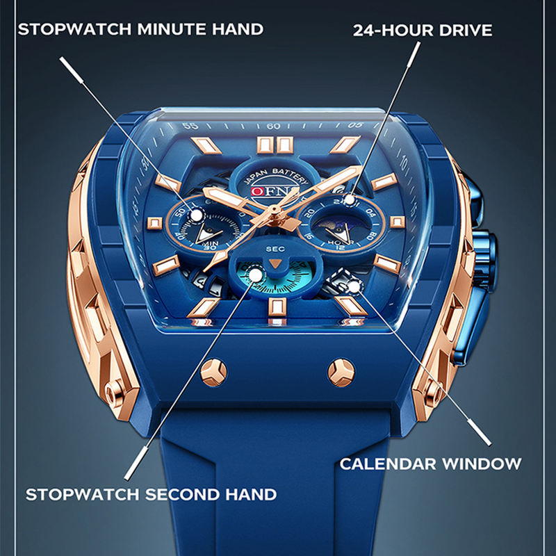Multifunction Chronograph Men  - Luxury Watch Manufacturers บทวิจารณ์และราคา