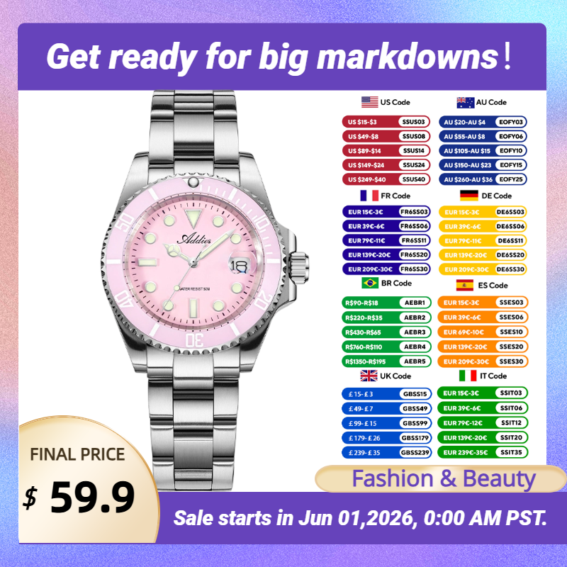 Addies New Women Watches Luxur - Luxury Watch Organizer บทวิจารณ์และราคา