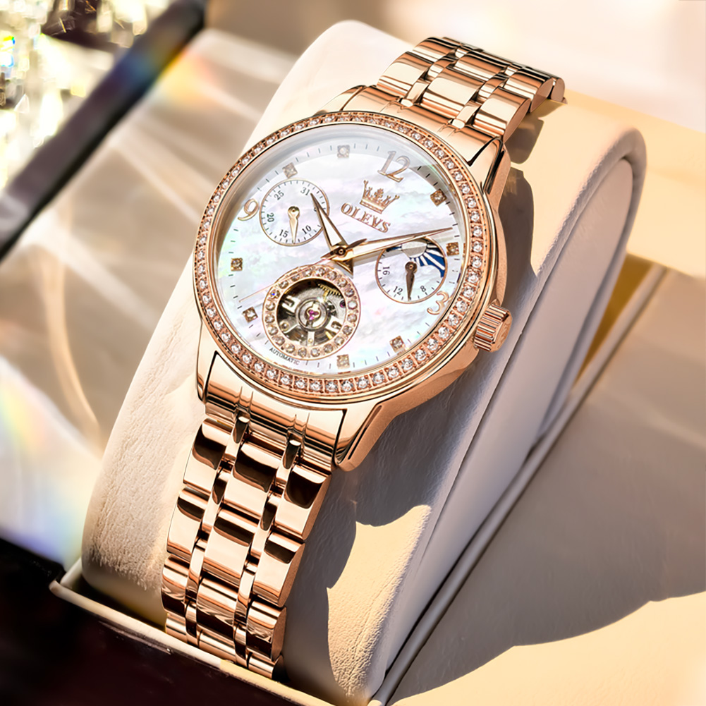 OLEVS Women's Watches Top Bran - Luxury Watch Quartz บทวิจารณ์และราคา