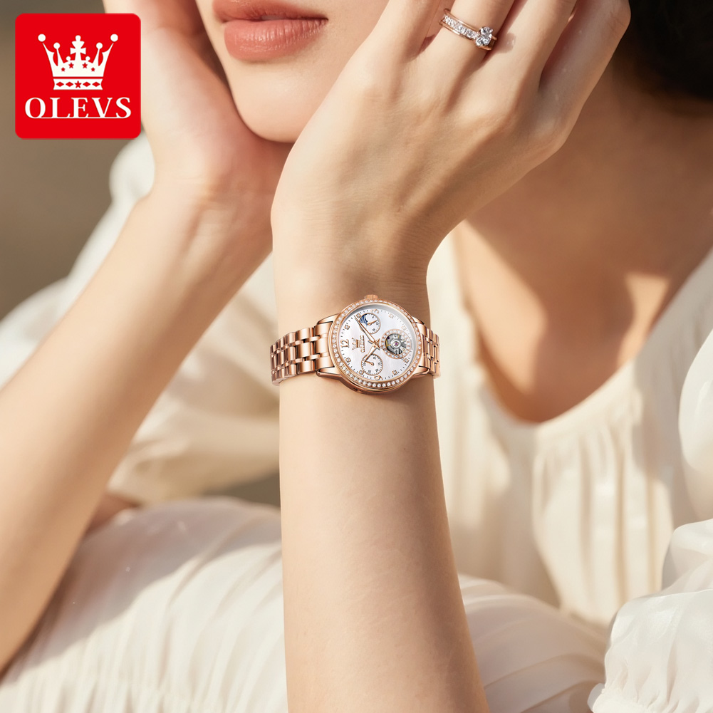 OLEVS Women's Watches Top Bran - Luxury Watch Quartz บทวิจารณ์และราคา