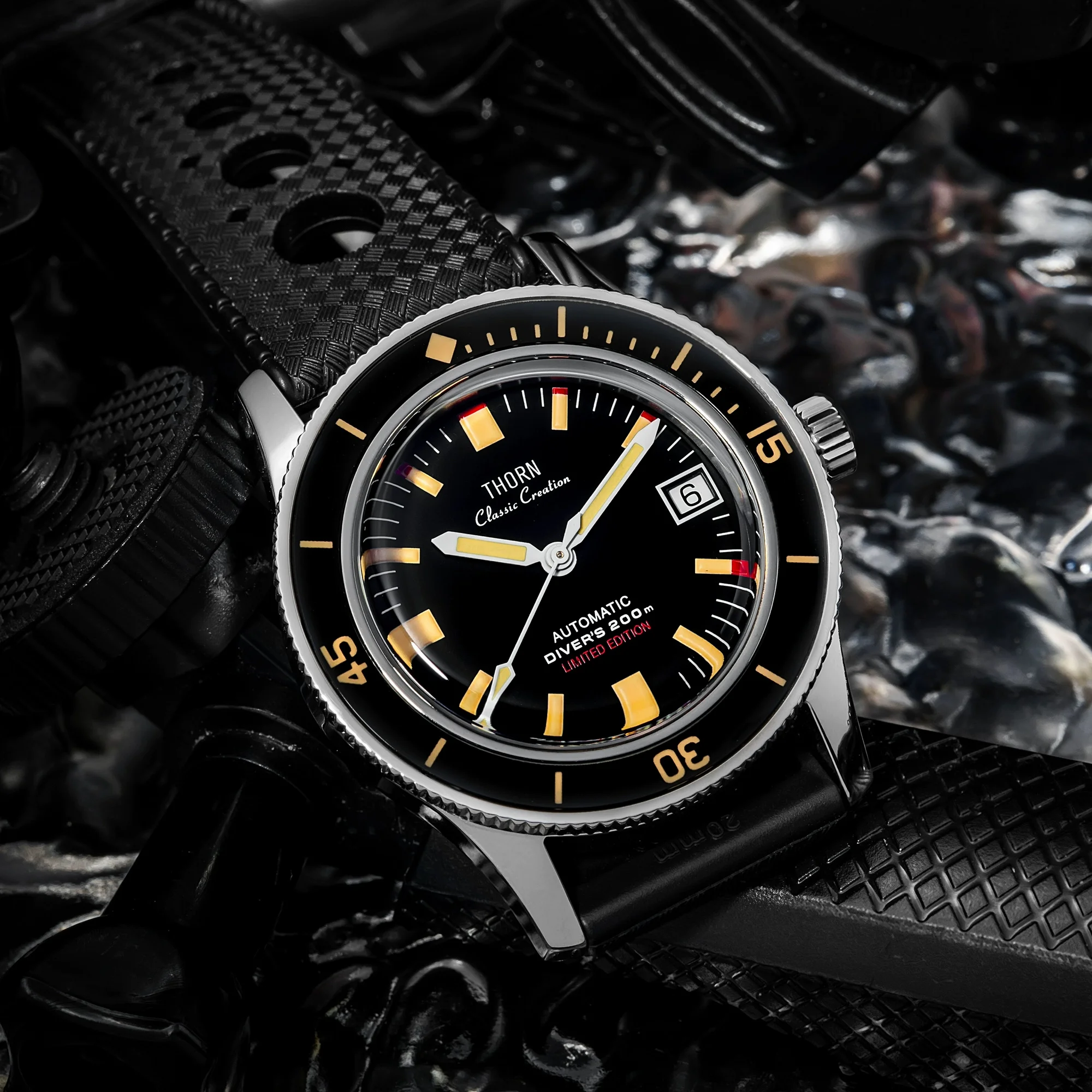 Thorn T006 Vintage Watch 50-Fa - Titanium Sport Watch บทวิจารณ์และราคา