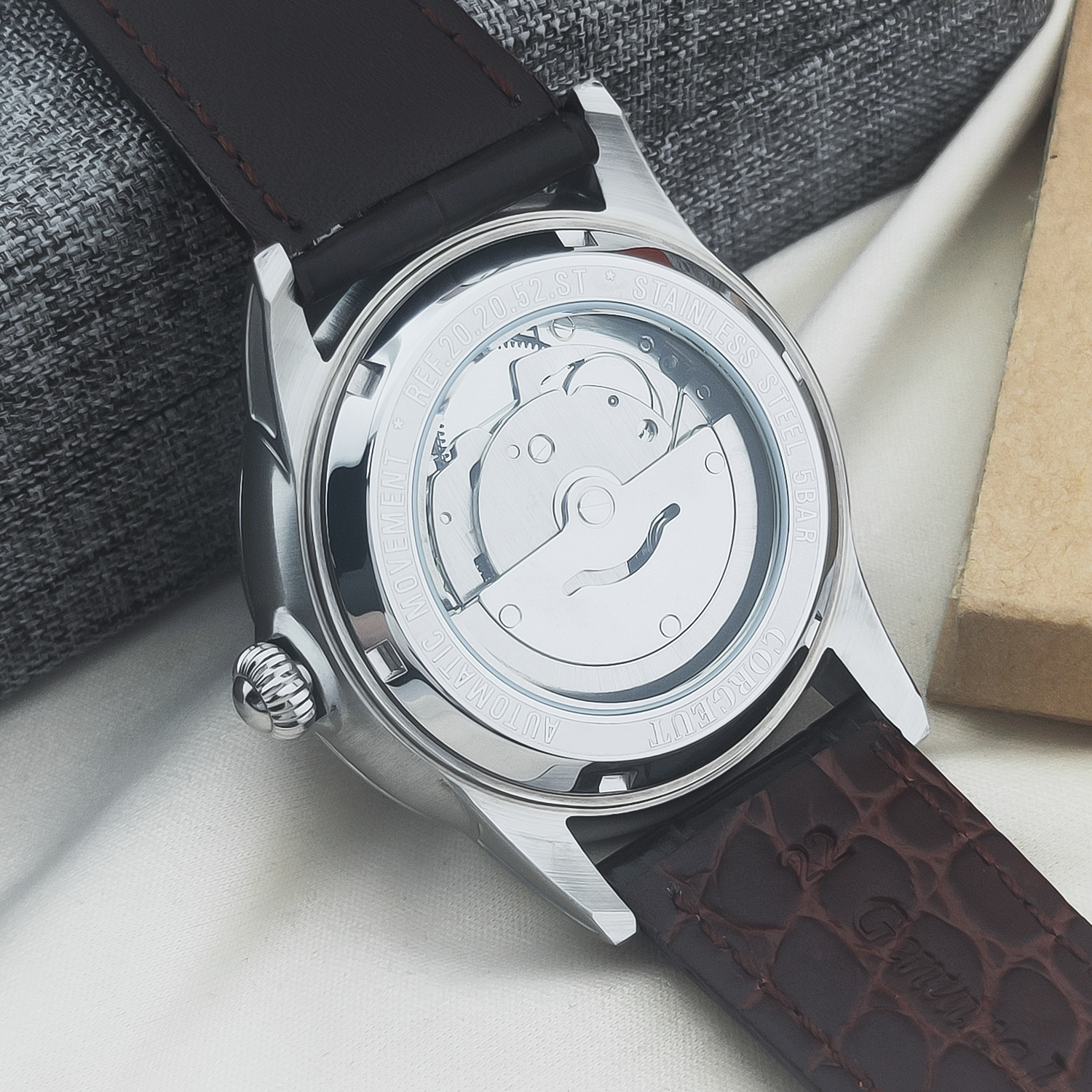 CUSTOM Logo 41mm MIYOTA8215 Au - Luxury Watch Wallpaper บทวิจารณ์และราคา