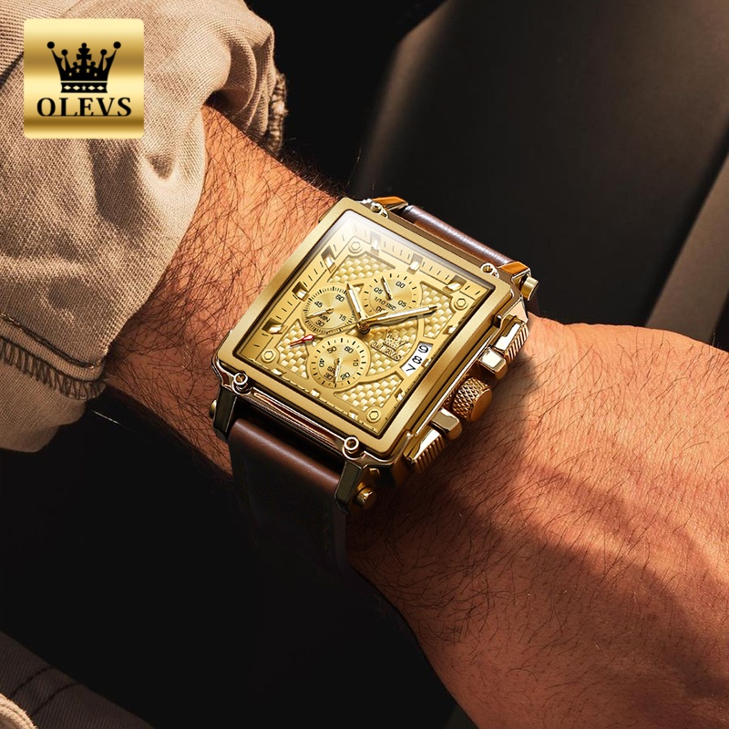 OLEVS brand mens watches water - Luxury Watch Strap บทวิจารณ์และราคา