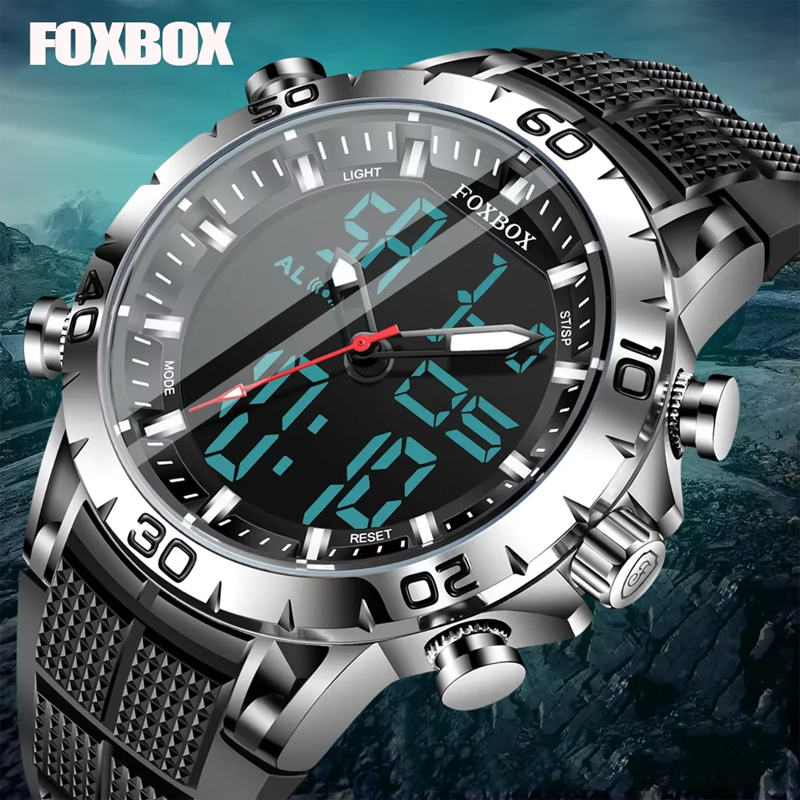FOXBOX Mens Watches Sports Top - Luxury Watch Manufacturers บทวิจารณ์และราคา