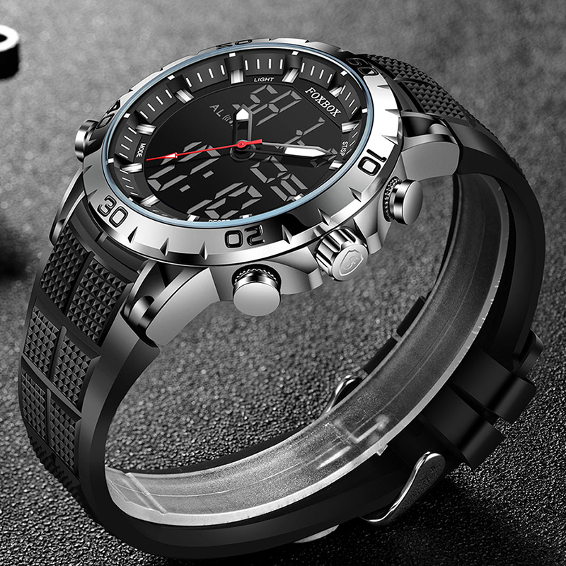 FOXBOX Mens Watches Sports Top - Luxury Watch Manufacturers บทวิจารณ์และราคา