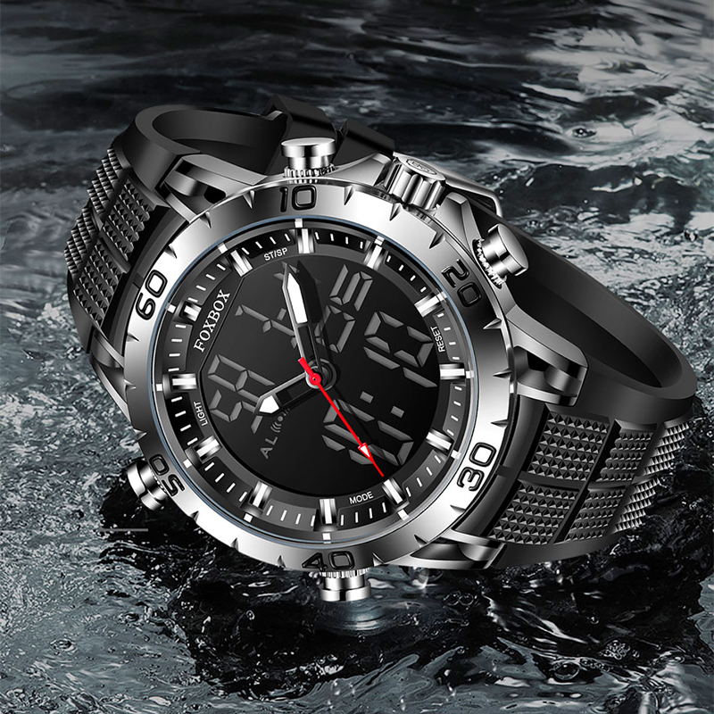 FOXBOX Mens Watches Sports Top - Luxury Watch Manufacturers บทวิจารณ์และราคา