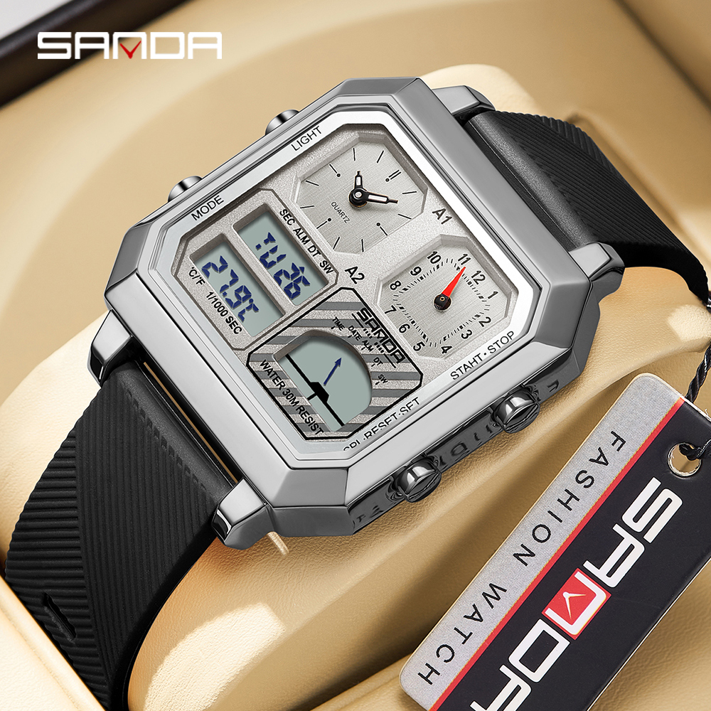 SANDA Top Brand 6210 Fashion M - Luxury Watch Shop บทวิจารณ์และราคา
