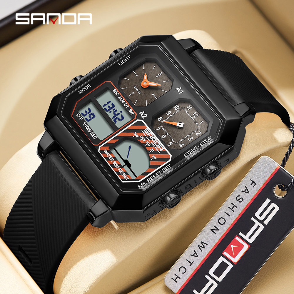 SANDA Top Brand 6210 Fashion M - Luxury Watch Shop บทวิจารณ์และราคา
