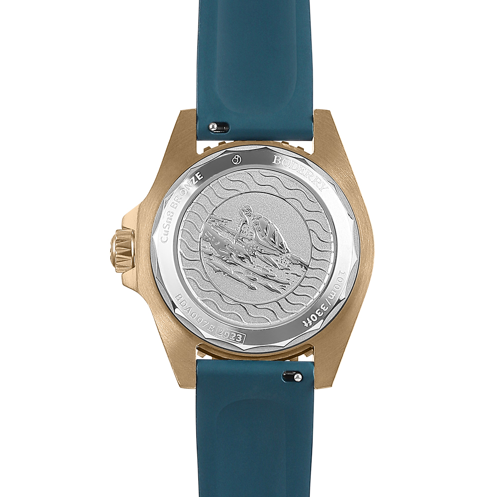Boderry Bronze Watch Seaturtle - Titanium Sport Watch บทวิจารณ์และราคา