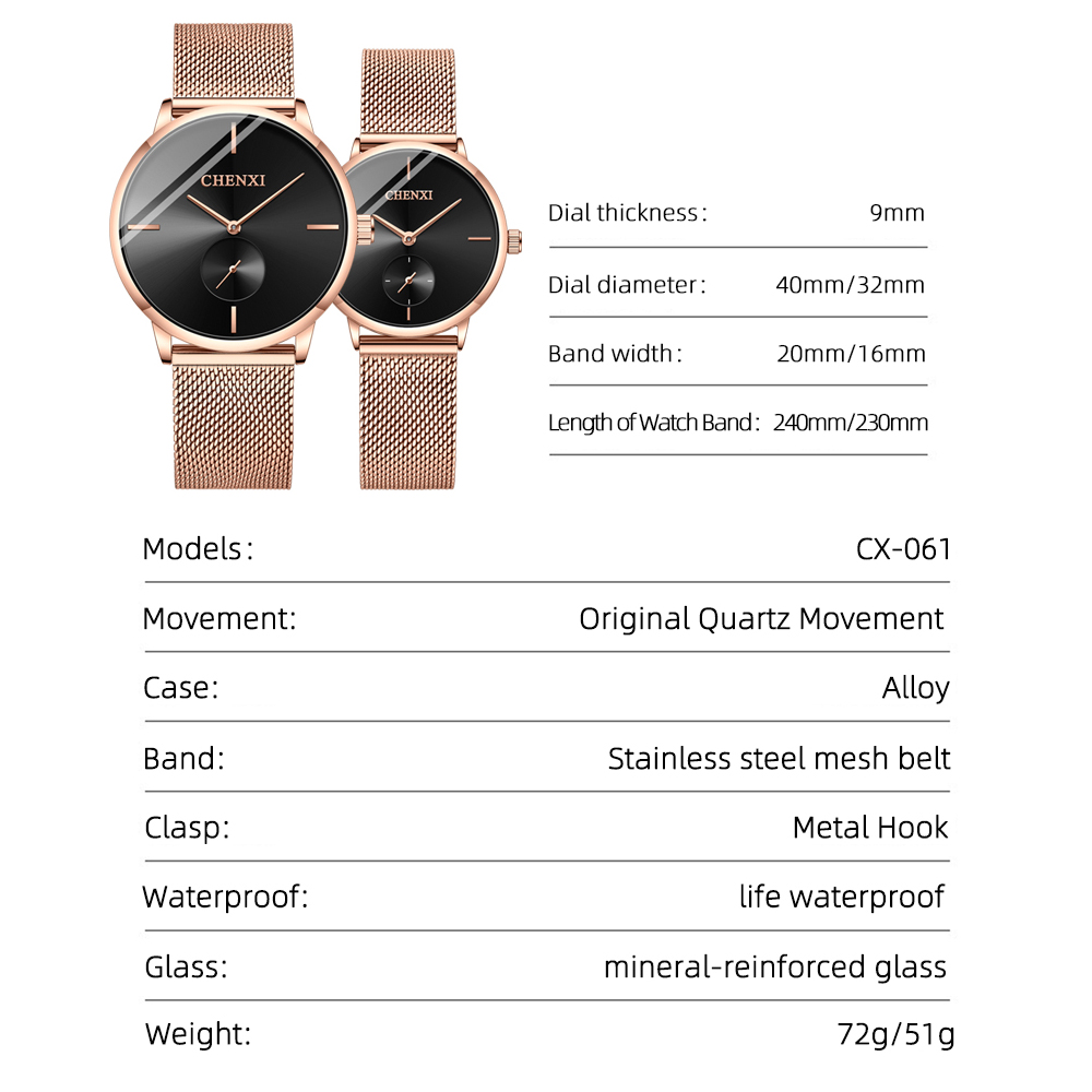 CHENXI Luxury Waterproof Men W - Luxury Watch Wallpaper บทวิจารณ์และราคา