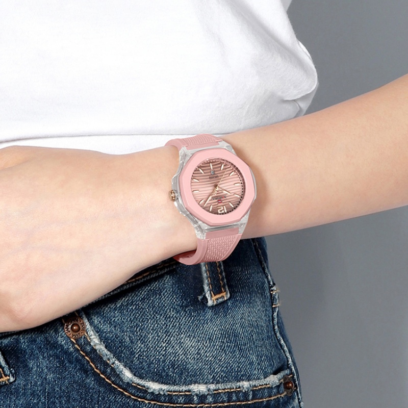 NAVIFORCE Woman's Watch Quartz - Luxury Watch Organizer บทวิจารณ์และราคา
