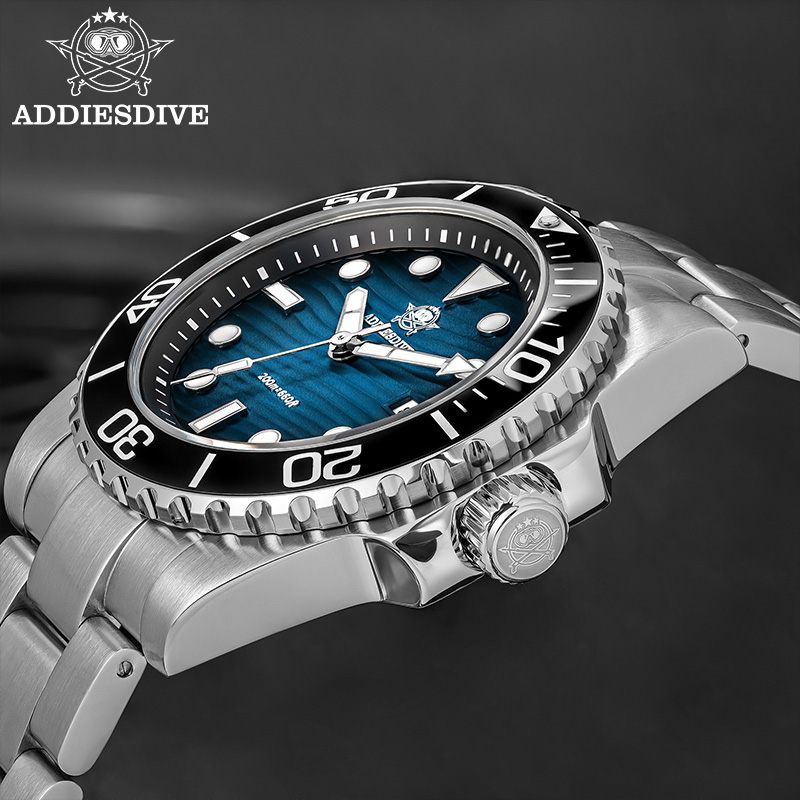 ADDIESDIVE Men's 2115 Quartz W - Luxury Watch Strap บทวิจารณ์และราคา