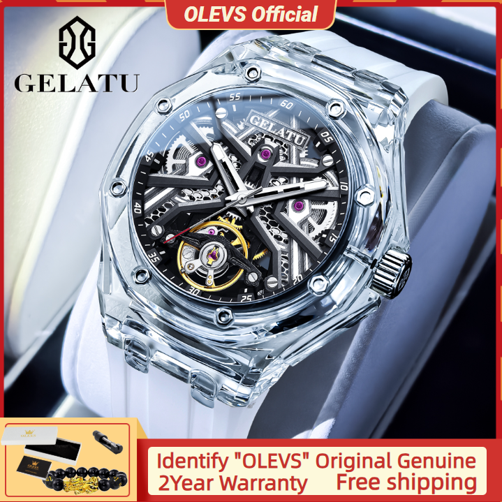 GELATU 8002 Automatic Mechanic - Luxury Watch Strap บทวิจารณ์และราคา
