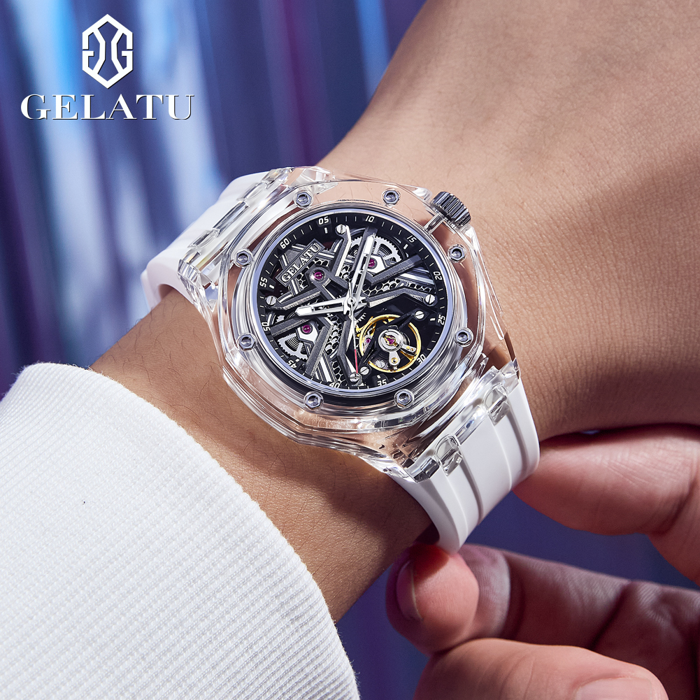 GELATU 8002 Automatic Mechanic - Luxury Watch Strap บทวิจารณ์และราคา