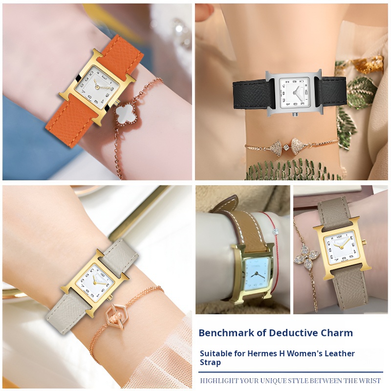For Hermes H Genuine Leather W - Luxury Watch Hermes บทวิจารณ์และราคา