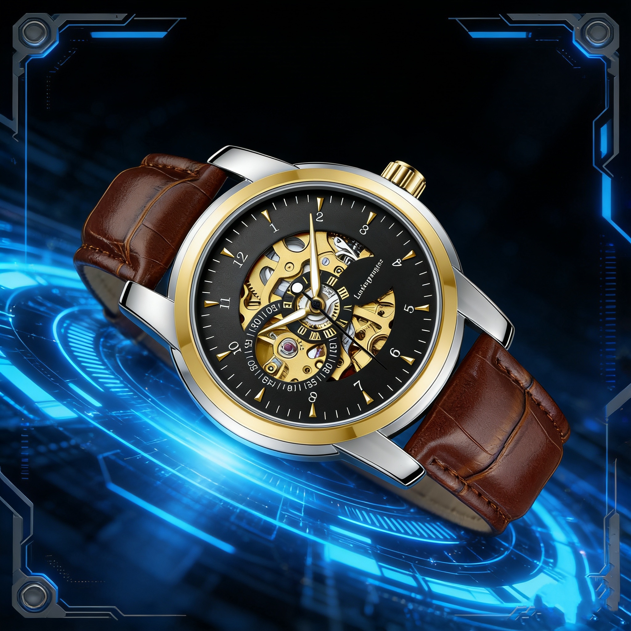 Classic Men's Automatic Mechan - Luxury Watch Name Brands บทวิจารณ์และราคา
