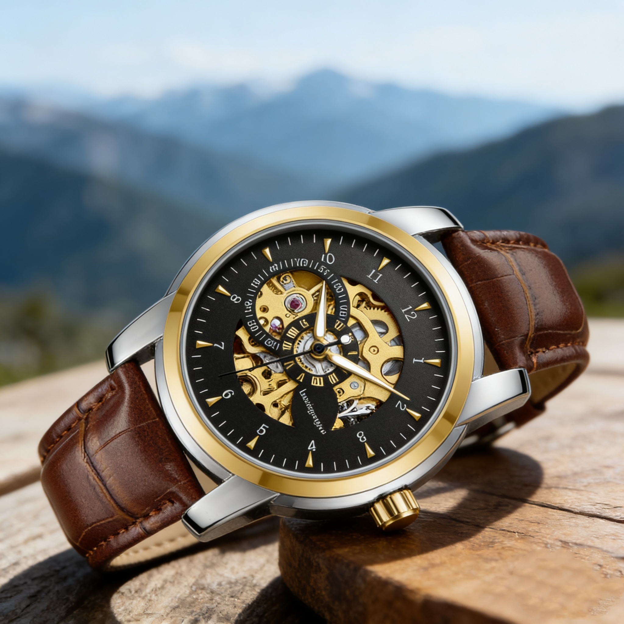 Classic Men's Automatic Mechan - Luxury Watch Name Brands บทวิจารณ์และราคา