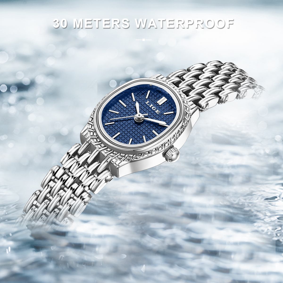 LIGE Fashion Elegant Quartz Wo - Luxury Watch Quartz บทวิจารณ์และราคา