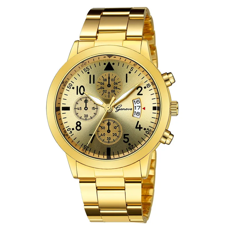 Geneva Watches Men Luxury Men  - Luxury Watch All Black บทวิจารณ์และราคา